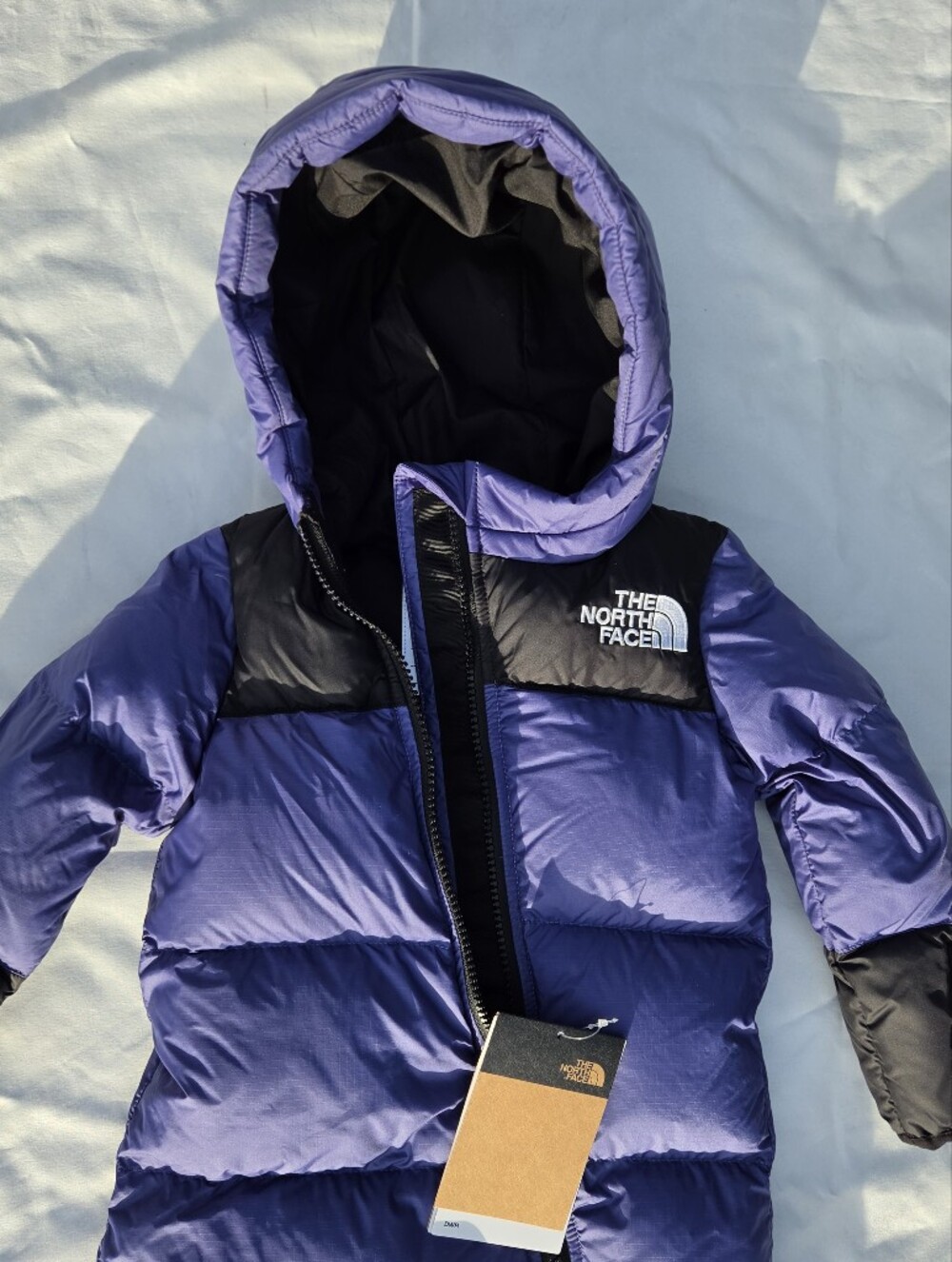 The North Face Baby 1996 Retro Nuptse One-Piece Snowsuit 6-9-12 mos New Coat